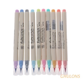 ghulons 10 colores acuarela rotulador suave pincel caligrafía boceto dibujo pintura