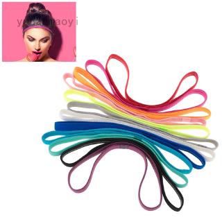 yudanmaoyi 12 pzs diademas deportivas coloridas/banda para el cabello/diadema para deportes/deportes