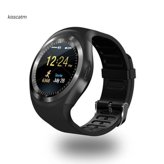 Hot Bluetooth deportes redondo Smart Watch podómetro Monitor de salud para iOS Android