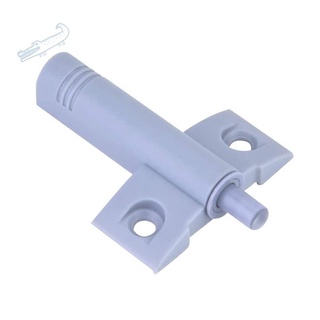 10 piezas de cojín de plástico ABS silencioso para puerta del armario, adecuado para la instalación del gabinete amortiguador (gris)