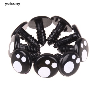 [yei] ojos de juguete de animales redondos de dibujos animados ojos de seguridad de plástico para muñecas de peluche accesorios 586co (6)