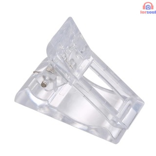 [L&R] 10 pzs pinzas transparentes de poligel para uñas de construcción rápidas/extensión de uñas de dedo/extensión UV LED/constructor de plástico/abrazaderas Manicu (3)
