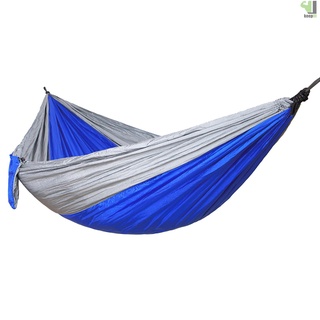 hammock acampar portátil nailon parachute con cintas de árbol mosquetones para senderismo mochila de viaje playa (1)