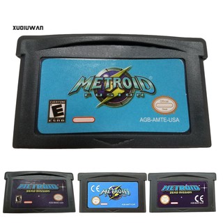 Hu EU/US Version Zero Mission Metroid Fusion - cartucho de juego para Nintendo GBA
