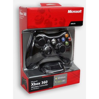 xbox 360 gamepad wireless game controller negro