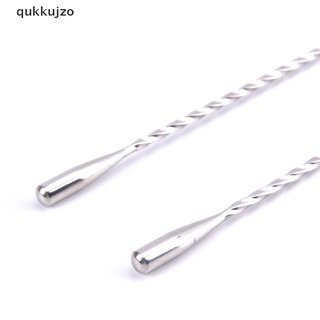 [qukk] barra de gota de agua de acero cuchara de hilo fino cuchara cóctel agitación bartending 458co