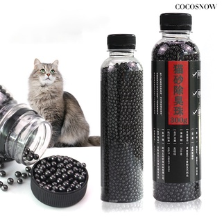 cocosnow 300g camada desodorante cuentas olor buena absorción forma de cuentas gato excremento desodorantes