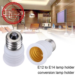 Edison tornillo E12 CES a E14 SES bombilla adaptador convertidor caliente titular X7J5
