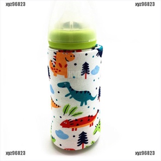 portátil calentador de biberones calentador de viaje bebé niños leche agua usb cubierta bolsa suave (7)