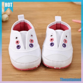 Walkers * Lindo Bebé Niños Niñas Lona Niño Antideslizante Zapatos Deportivos Primeros Pasos-227631