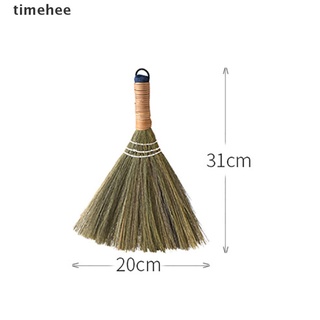 timehee 1pcs suelo de madera suave escoba de barrido manual de hierba barredora de pelo herramientas de cepillo de polvo.