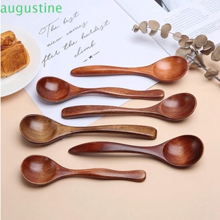 Augustine - cuchara de café duradera de mango largo, cuchara de té, cucharas de sopa, utensilios de cocina, utensilios de cocina, utensilios de cocina, postres, cuchara de madera