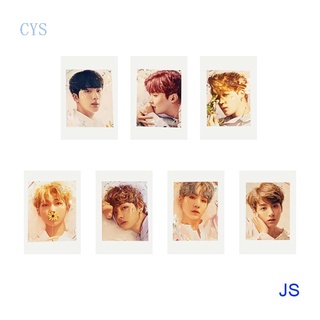 Cys 7 unids/Set KPOP BTS Bangtan Boys Love Yourself&Young WINGS 3RD MUSTER álbum tarjetas de fotos nuevo