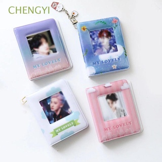 CHENGYI School Stationery Photo Album Collect Book Kpop Photo Album Square Album Mini Album/Multicolor
