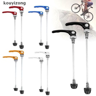 [Kouyi] Mountain Bike Skewers Road Bicycle Quick Release Front Rear Axle Skewer Sets CO449
