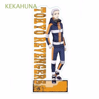 kekahuna anime tokyo revengers dibujos animados anime modelo juguetes acrílico soporte figura sano manjiro ken moda hinata decoración ryumiya figura placa