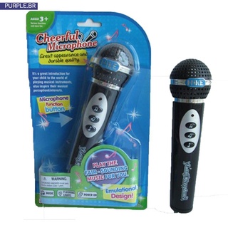 micrófono para niños y niñas/micrófono karaoke cantando música divertida/juguete regalos (1)