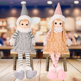 los elfos decoraciones de juguete sentado hermoso de piernas largas muñecas de peluche para el hogar fiesta adorno