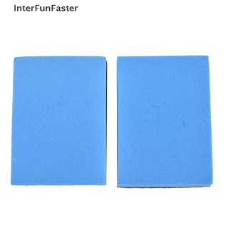 Interfunfaster 10x Esponja De revestimiento De cerámica De vidrio/Aplicador De Cera Nano Para pulir coche (7)