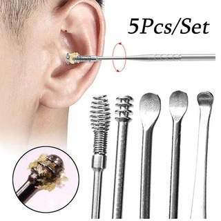 5 pzs 5 pzas de púas para orejas de 5 piezas/ligera/portátil/cuidado de la oreja