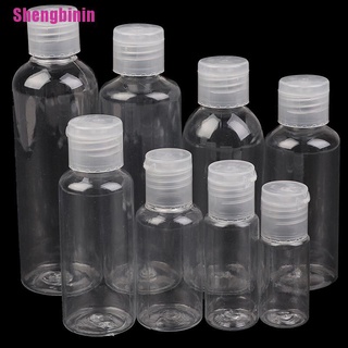 [Shengbinin] 5 botellas de PE 10 ml 20 ml 30 ml 50 ml 60 ml 80 ml 100 ml 120 ml botella gotero de plástico