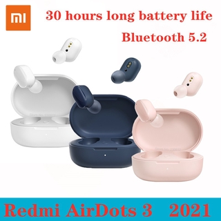 delivering Xiaomi redmi airdots 3/pro 3 audífonos inalámbricos bluetooth 5.2 aptx adaptables estéreo graves con micrófono manos libres tws[mymall]