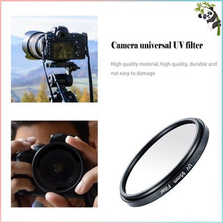 Filtro Uv ultravioleta para cámara/filtro protector de lente para cámara canon/filtro de cristal óptico Universal para cámara nikon