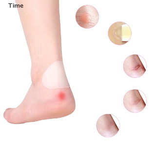 Time 10pcs Gel Heel Protector Foot Patches Adhesive Blister Pads Heel Shoes Stickers .