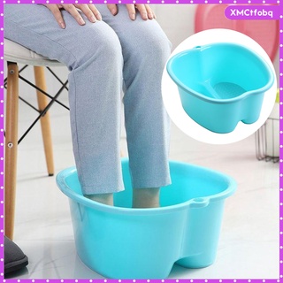 bañera de pies, lavabo de plástico resistente para pedicura y masaje perfecto para remojar los pies, uñas de los pies y tobillos (3)