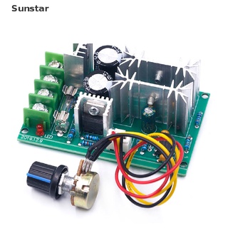 [Sunstar] Controlador de velocidad de Motor DC 10-60V regulador PWM Motor controlador de velocidad interruptor 20A