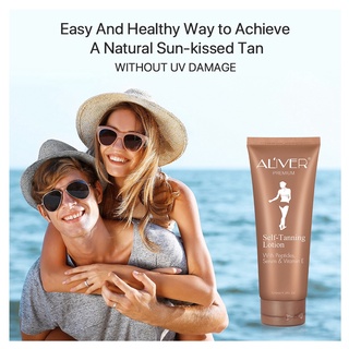 [listo stock] crema bronceadora sin sol loción corporal saludable y natural protección de la piel