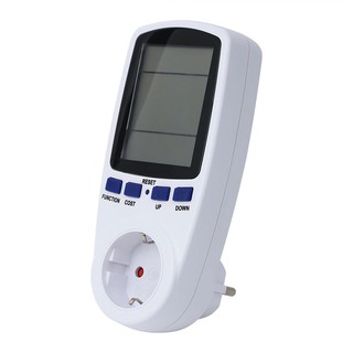 Medidor de potencia digital medidor de energía voltios voltaje vatímetro de energía enchufe de la ue (3)