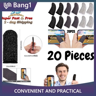 gaming finger manga móvil pantalla controlador de juego a prueba de sudor guantes pubg cod assist artefacto bang1