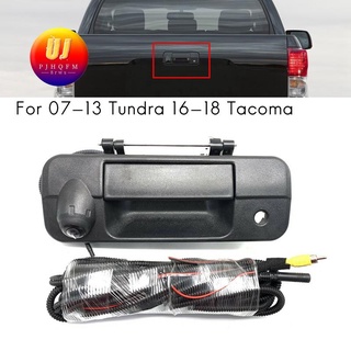 cámara de respaldo de visión trasera para toyota 07-13 tundra 16-18 tacoma aftermarket monitor de radio nav