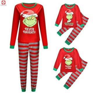 navidad familia mamá papá niños pijamas conjunto de navidad ropa de dormir ropa de dormir traje (1)