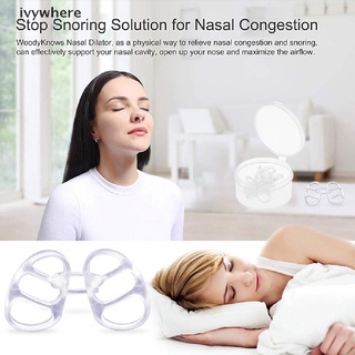 ivywhere 4pcs/caja anti ronquidos nasales dilatadores solución anti ronquidos nariz clip congestion co (9)