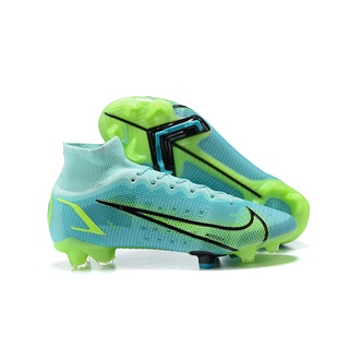 nike mercurial superfly 8 elite sg pro anti zueco de los hombres zapatos de fútbol, tejido impermeable zapatos de fútbol, portátil transpirable partido de fútbol zapatos
