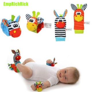 [Emprichrick] calcetines para bebés/niños/juguetes sonajero/animales/muñeca/calcetines 0~24 meses