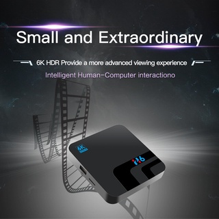 smart media player tv box h6 bluetooth 6k decodificador wifi audio hogar reproductor multimedia