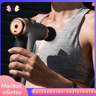 pistola de masaje muscular fascial fitness silencio eléctrico vibración masajeador muscular