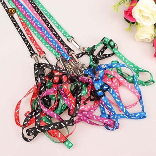VEI Adjustable Cat Dog Collar Leash Doggie Harness Chest Back Belt Traction Rope Puppy Walking Leashes Pet Supplies