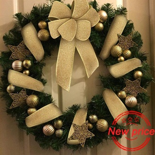 cintas de navidad con purpurina cinta decoración de vacaciones regalo de navidad oro e0f7