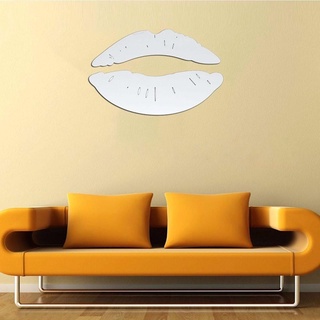 3D Kiss Lip Espejo Adhesivo De Pared DIY Arte Moderno Mural Decoración De La Habitación Del Hogar