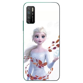 Funda de Tpu suave estampada Elsa Frozen Para Infinix Note 7 Lite X656 (5)