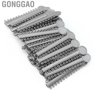 gonggao 40 piezas ligaduras ortodoncias ligaduras de silicona dental elastomeric