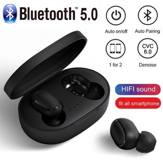 TWS Wireless Bluetooth 5.0 Earphones Mini In Ear Bluetooth Earbuds with Charging Case PK Airpods Flypods Freebuds HBQAuricular bluetooth Audífonos inalámbricos