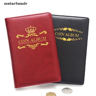 (waterheadr) álbum numismático moneda memorial libro mini álbum conmemorativo de monedas álbum de almacenamiento en venta
