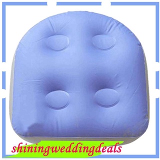 [ShiningWedding] Asientos de Spa para bañera de hidromasaje, multifuncional bañera de hidromasaje cojín inflable almohadilla impermeable bañera masaje alfombra suave