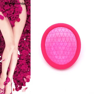 [loveoionia] copa menstrual de diseño plano de disco reutilizable con silicona esterilizadora extradelgada gdrn