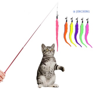[Jinching] gatito gato reemplazo Catcher Teaser varita cabeza reemplazo interactivo mascota juguete